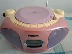 PHILIPS AZ 102 C Radio en CD speler, Audio, Tv en Foto, Radio's, Ophalen of Verzenden, Zo goed als nieuw