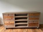 Dressoir van Mangohout - mooi zgan., Ophalen, Modern, industrieel, 100 tot 150 cm, Grenenhout