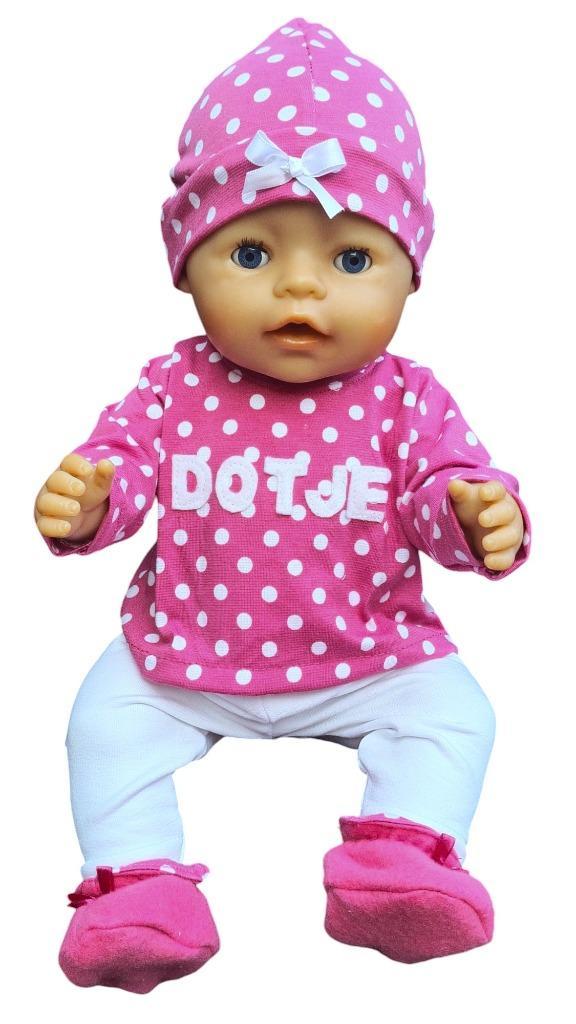 kwaliteits poppenkleertjes voor pop 25/48cm Handgemaakt!, Kinderen en Baby's, Speelgoed | Poppen, Nieuw, Babypop, Ophalen of Verzenden