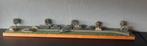 Diorama WW2 Panzerzug legertrein militair, Diorama, Gebruikt, Ophalen of Verzenden