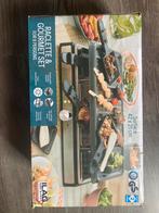 Raclette en gourmet set 8 personen, Witgoed en Apparatuur, Ophalen of Verzenden, Zo goed als nieuw, 8 personen of meer