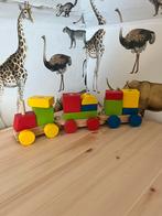 Houten speelgoed trein., Ophalen of Verzenden, Zo goed als nieuw