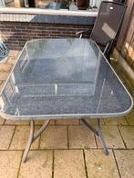 Gratis tuintafel, Tuin en Terras, Tuintafels, Ophalen, Gebruikt, Rechthoekig, Metaal
