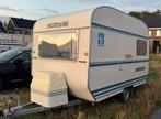 Knaus Mustang 1982, Caravans en Kamperen, Caravans, Standaardzit, Omvormbare zithoek, Tot en met 3, Knaus
