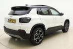 Jeep Avenger Summit 54 kWh | Panoramadak | 18'' lichtmetalen, Gebruikt, 334 min, 156 pk, Wit