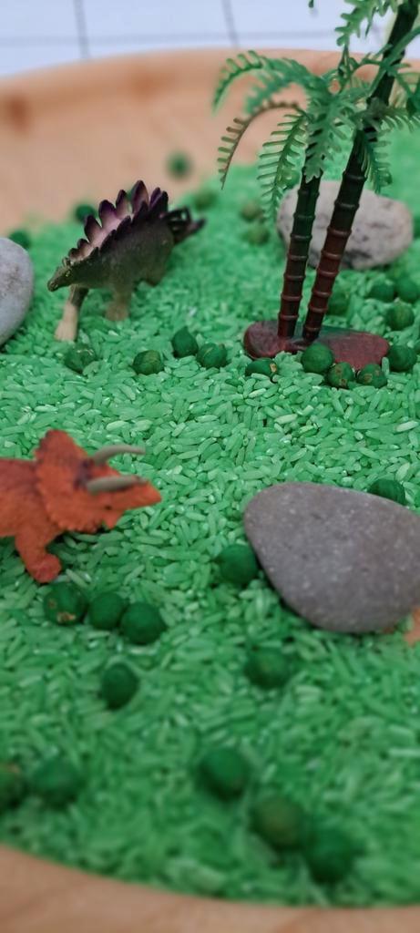 Speelrijst dino, Kinderen en Baby's, Speelgoed | Educatief en Creatief, Nieuw, Ontdekken, Ophalen of Verzenden