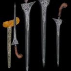 Antieke, zeldzame Brojol kris, keris met 3 pamors - kris, Ophalen of Verzenden