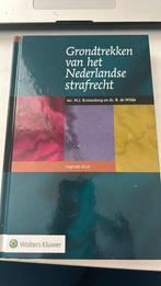 Grondtrekken van het Nederlandse strafrecht, Boeken, Overige wetenschappen, Ophalen of Verzenden, Zo goed als nieuw