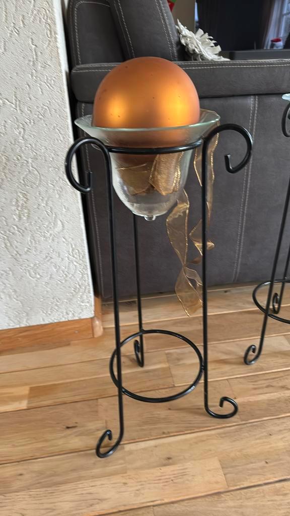 Plantenstandaard met stolp, Antiek en Kunst, Antiek | Woonaccessoires, Ophalen