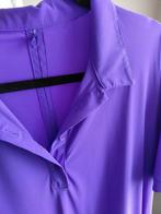 Te Koop: PLUS BASICS Polojurk,  mt 48. Paars.(J-154), Plus Basics, Blouse of Tuniek, Paars, Ophalen of Verzenden