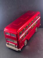 Blikken vintage dubbeldekker bus., Ophalen of Verzenden