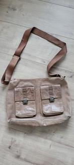 Leren A4 Tas, Ophalen of Verzenden, Zo goed als nieuw, Bruin, Overige typen