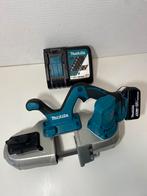 Makita DPB182Z Bandzaag 18V + 5.0Ah accu + Oplader, Nieuw, Haakse handslijpmachine, Ophalen of Verzenden