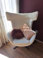 Flegg chair / Egg chair / Ei stoel van leer, Huis en Inrichting, Fauteuils, Ophalen, Zo goed als nieuw