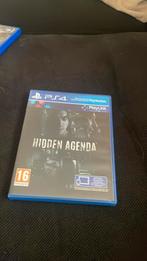 Hidden agenda, Spelcomputers en Games, Games | Sony PlayStation 4, Ophalen of Verzenden, Zo goed als nieuw