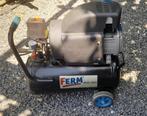 Ferm compressor 24L, Doe-het-zelf en Verbouw, Compressors, Ophalen, Gebruikt, 6 tot 10 bar, Minder dan 200 liter/min