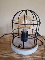 Klein industrieel lampje, Huis en Inrichting, Lampen | Tafellampen, Ophalen of Verzenden, Zo goed als nieuw, Minder dan 50 cm