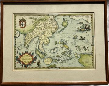 Oude kaart van Oost-Indië en Zuid-oost Azië beschikbaar voor biedingen