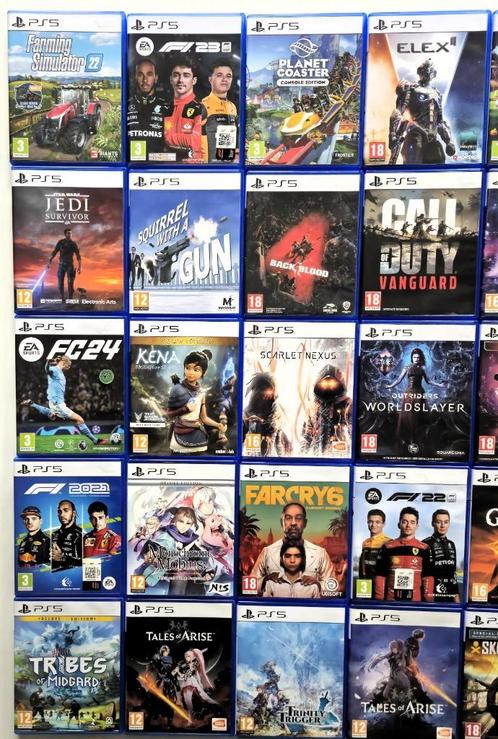 Ruime voorraad Playstation 5 games, Spelcomputers en Games, Games | Sony PlayStation 5, Zo goed als nieuw, Ophalen of Verzenden
