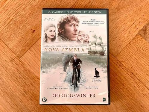 Nova Zembla + Oorlogswinter op DVD (krasvrij, met NL), Cd's en Dvd's, Dvd's | Nederlandstalig, Zo goed als nieuw, Film, Actie en Avontuur