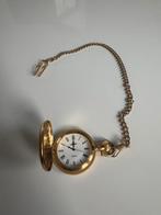 Golden horloge met ketting, Sieraden, Tassen en Uiterlijk, Ophalen of Verzenden, Goud, Overige merken, Met ketting
