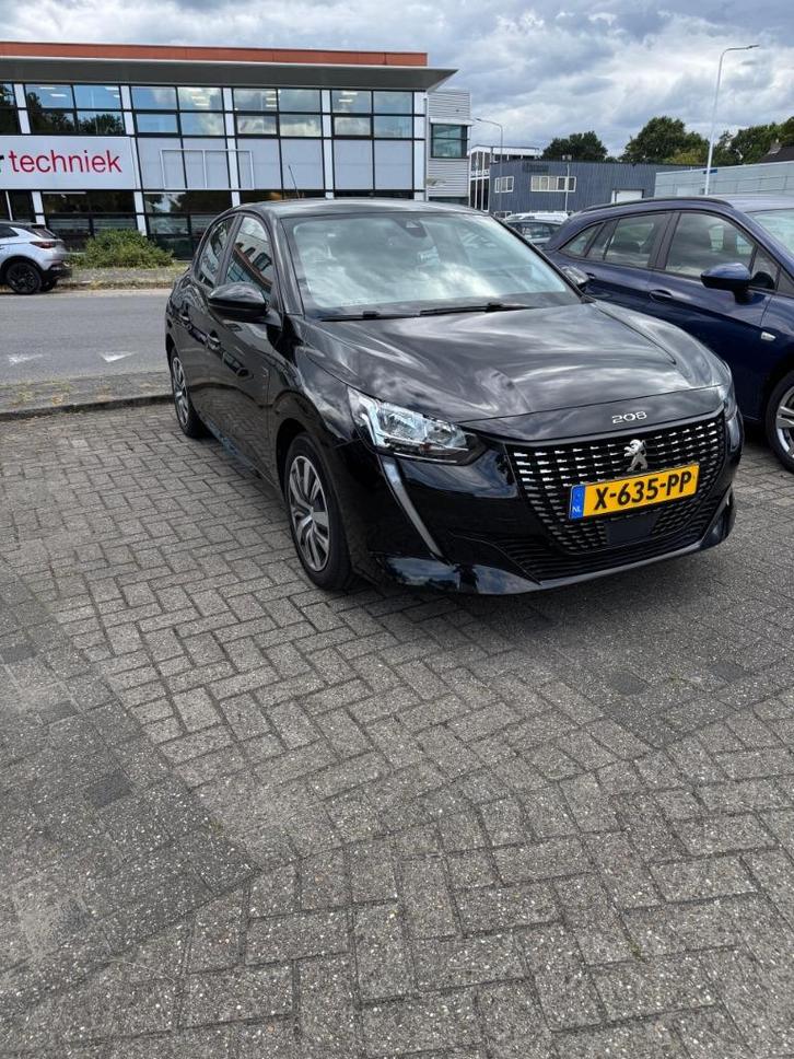 Peugeot 208 1.2 100pk 2020 Zwart (nieuwe db-riem), Auto's, Peugeot, Particulier, Adaptieve lichten, Airbags, Airconditioning, Android Auto