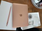 MacBook air i3 rosegoud, Ophalen, 256 GB, Qwerty, 8 GB