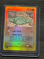 Pokemon Geodude 55/97 reserve holo, Ophalen of Verzenden, Zo goed als nieuw, Losse kaart, Foil
