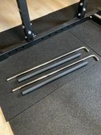 Safety Pins voor Squatrek, Sport en Fitness, Fitnessapparatuur, Ophalen, Zo goed als nieuw, Metaal, Krachtstation