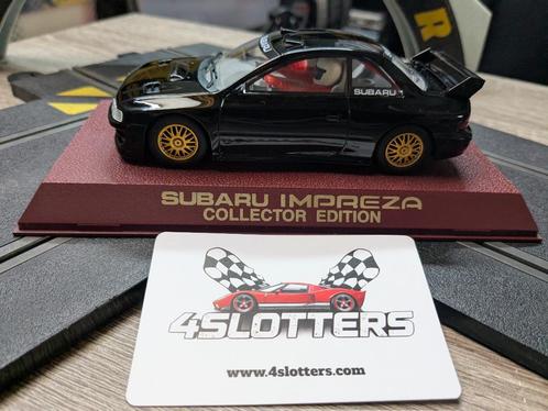 Slotcar 1/32 Scalextric Subaru Road Car Black Collectors, Kinderen en Baby's, Speelgoed | Racebanen, Nieuw, Elektrisch, Overige merken
