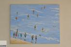 Schilderij Oostende, Antiek en Kunst, Kunst | Schilderijen | Modern, Verzenden