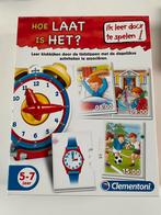 Clementoni - hoe laat is het? Tijd leren lezen, Ophalen of Verzenden