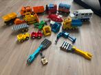 Lego duplo treinen (2)  + rails + accessoires, Ophalen, Gebruikt, Overige merken