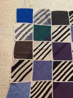 Granny woondeken schuin gebreid patchwork 188/120, Gebruikt, Etten-Leur, DJT@dejuistetoon.eu, De Juiste Toon