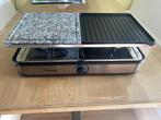 Bestron ARG1200CO 2-in-1 raclette party Grill, Ophalen of Verzenden, Zo goed als nieuw, 8 personen of meer