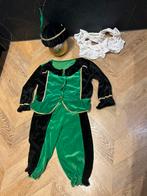 Pietenpak maat 104 groen zwart als nieuw Sinterklaas, Diversen, Sinterklaas, Ophalen of Verzenden, Zo goed als nieuw