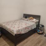 Ikea Idanas bed 140x200 + Emma lattenbodem, Ophalen, Gebruikt, Twijfelaar, Modern