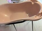 Babybad roze met standaard, Antiek en Kunst, Ophalen of Verzenden