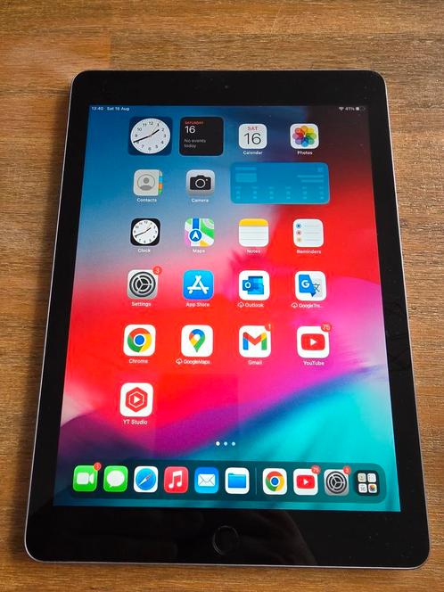 iPad 6 (2018) 32GB Grijs - Gebruikt in box, Computers en Software, Apple iPads, Gebruikt, Apple iPad, Wi-Fi, 9 inch, 32 GB, Grijs