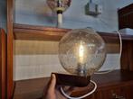 Vintage wandlampje (mogelijk raak glas bol), Glas, Gebruikt, Ophalen of Verzenden