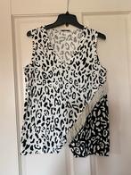 Liu jo luxe top franje wit/zwart maat L/XL, Kleding | Dames, Tops, Liu Jo, Wit, Maat 46/48 (XL) of groter, Ophalen of Verzenden