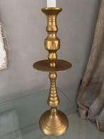 Grote zware koperen kandelaar Marrakech Boho Ibiza Tópstuk, Huis en Inrichting, Ophalen of Verzenden