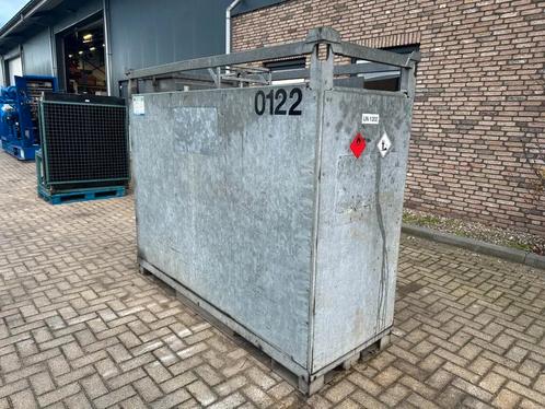 Rietbergwerke 2400 liter gegalvaniseerde dubbelwandige IBC D, Zakelijke goederen, Machines en Bouw | Keten en Containers, Ophalen of Verzenden