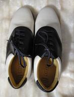 Echte leren dames golfschoenen (zwart-wit) van Nike Golf, Sport en Fitness, Golf, Verzenden, Zo goed als nieuw, Schoenen