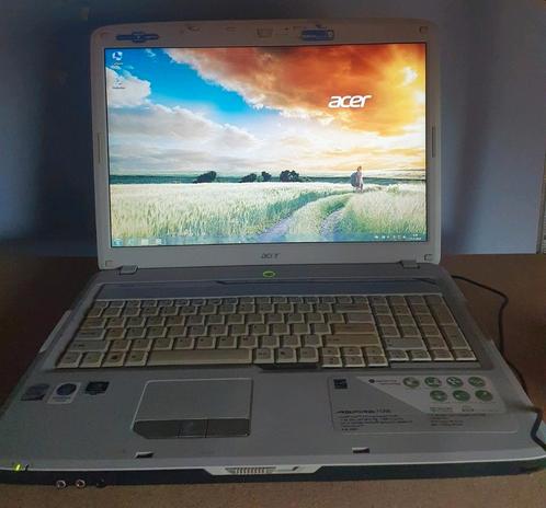 Acer Aspire 7720G Windows 7 Retro Gaming Laptop NVIDIA 8400M, Computers en Software, Vintage Computers, Ophalen of Verzenden