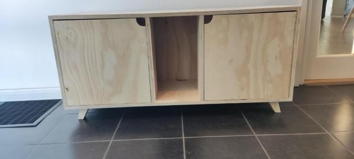 Maatwerk ombouwen, modern tijdloos design. Ook voor 2 bakken, Dieren en Toebehoren, Katten-accessoires, Nieuw, Ophalen of Verzenden