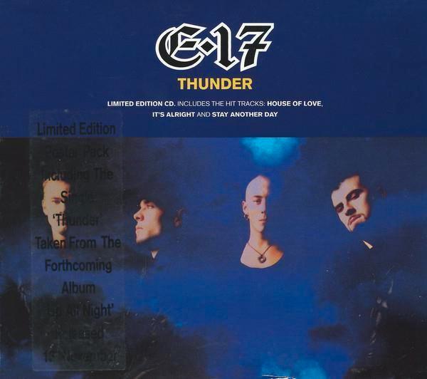 cd-maxi van East 17 - Thunder, Cd's en Dvd's, Cd Singles, Zo goed als nieuw, Pop, 6 singles of meer, Ophalen of Verzenden