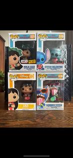 Disney funko pops Lilo & Stitch, Ophalen of Verzenden, Zo goed als nieuw
