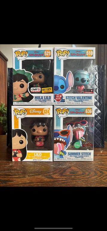 Disney funko pops Lilo & Stitch beschikbaar voor biedingen
