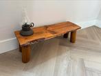 Landelijk houten krukje / decoratief bankje 60x20x20cm, Ophalen of Verzenden, Nieuw, Hout